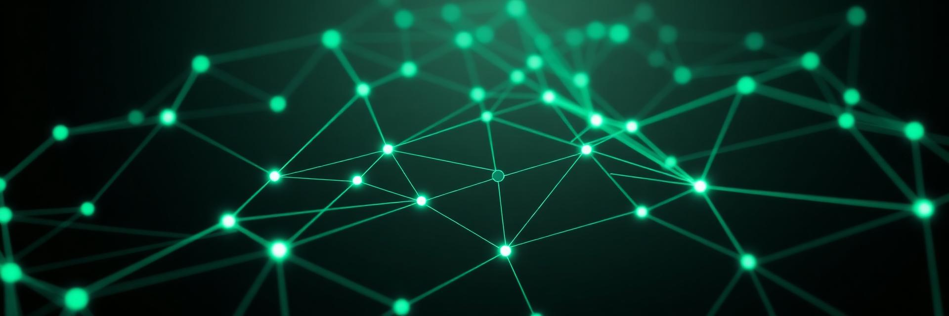 Abstract network of connected Enzonic services